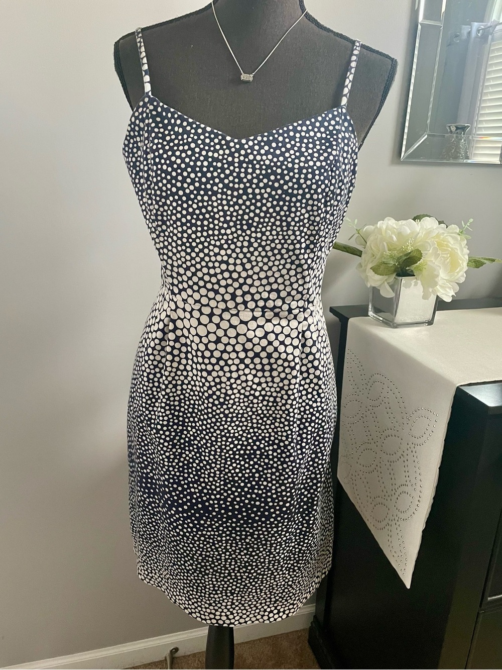 Navy LOFT Sundress